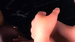 Big Cock Megabyte Goddess with Bigtits - 3D Animation Hentai