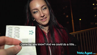 Public Agent - Inked Baddie Sharlotte Thorne Loves Fresh Dick