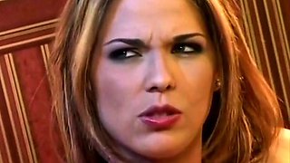 Massage babe doggystyle fucked after blowjob