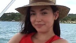 Amateur teen outdoor blowjob