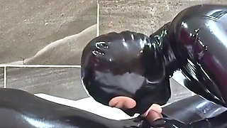 Double Dildo Fun, Part 2 - Alex Latex