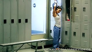 Asa Akira is a naughty nurse