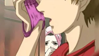 Stepmom Catches Step Son Jerking Off With Her Panties - Uncensored Hentai Fuck