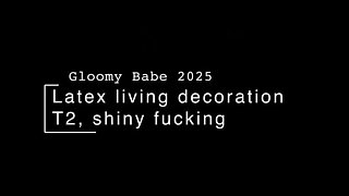 Shiny Latex Fuck with Gloomy Babe - Rubber Doll Bondage & BDSM Sex