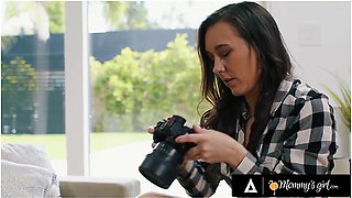 Stepmommys Girl - Gorgeous Victoria Voxxxs Pics By Milf Sinn Sage Erupt Into Rough Anal Strap-on Fuck