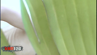 Danny: Skinny Arab Girl Danny Stripping Outdoors