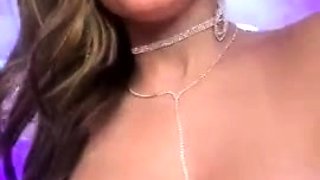 Big boobs milf masturbates with her dildo
