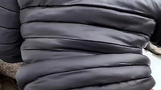 Hot POV homemade blowjob with brunette girlfriend