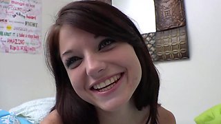 Kinky Kaisey takes Tony's thick rod in a steamy POV scene