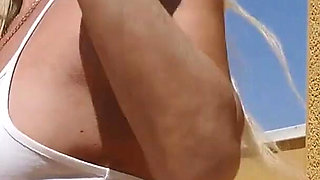 Orgasm Fingering with Big Butt Ass Spreading Pulling Down My Sweaty Yoga Pants Exercising Outdoor