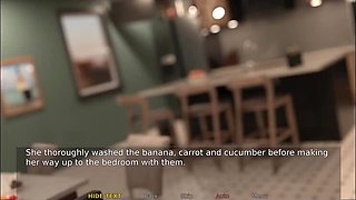 Casey Falls 10: Fucking Herself with Fruit - BDSM & Group Sex Adventure