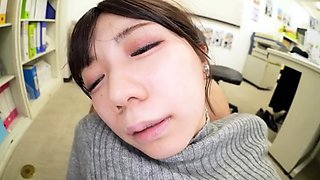 Japanese asian schoolgirl fingered hard