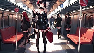 The Gothgirl on the Train