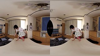 Nipponese gorgeous hussy VR video