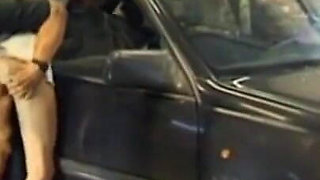 Big anal fucking with car mechanics