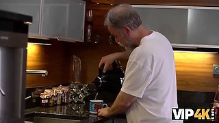 Vip4k. mesmerizing model Jenny Smart screwed by grandfather