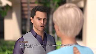 Husband's Boss Fucks His Wife - Big Tits Cheating Cuckold Story - HD 3D Sex