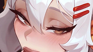 Big Tits Hentai Mermaid Girl Hot Romantic Sex with Pussy Licking, Kissing and Creampie - Hotel Tales (steam Game)