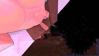 Roblox Demon Girl Dominates Monster Hunter with Rough Cowgirl Sex - Animated POV Blowjob & Deepthroat