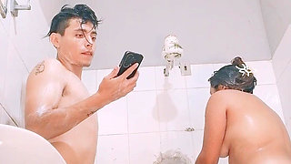 My Neighbor in the Shower and I Sneak It