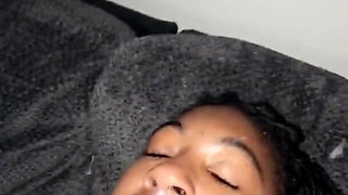 Facial After Dinner Cum Shot Best Ever Dessert Ever Ebony Love a Cum Explosion