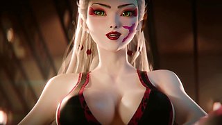Stacked hentai girl smashes huge cock in exciting 3D-animated anal scenes
