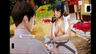 Waifu Academy experience with fit brunette babes and big tits