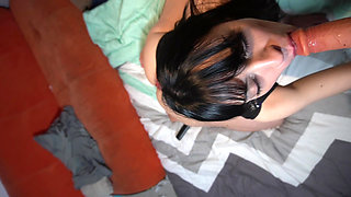 ARRIVING FROM EL ANTRO MY NYMPHOMANIAC GIRLFRIEND WAS ANXIOUS FOR DICK (POV)