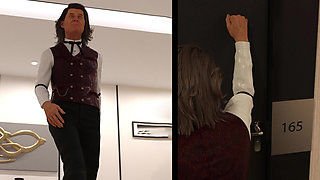 Cuckold Man Watched Wife Getting Gangbanged by Dirty Old Cocks