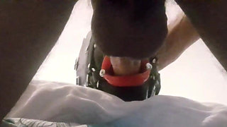 MILF with Ring Gag, Fake Lips, Mouth and Facial