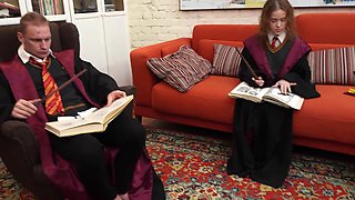 POINT OF VIEW oral job performed by Hermione