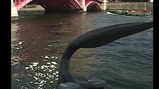 P128G01 A Showa-era erotic drama where men and women, and women intertwine, unfold on Tokyo's yakatabune (houseboats)!　