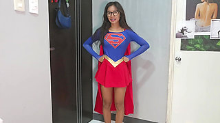 Supergirl Panty Tease