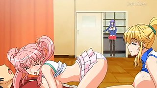 Gorgeous anime girls mind-boggling xxx scene