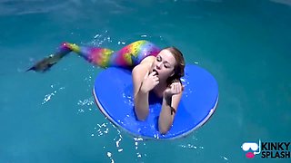 Lucy Lauren - Captive Mermaid Teases You In The Pool