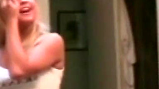 Blonde Sluts Have Fun with a Dildo