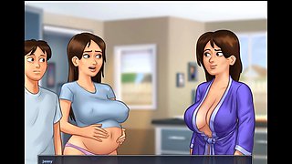 Step mom, love season, anime porn