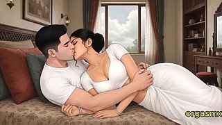 Kamini Bhabi Widow Desi Bhabi With Strong Vatija - Hot MILF Hindi Audio