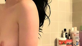 Curly Blonde Teen Records Solo Dildo Masturbation More at