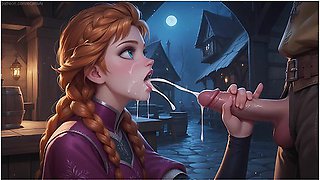 Anna Has Public Sex With A Stranger In A Tavern With Car Toon