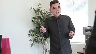 Family Hook Ups - Gorgeous Lilly Hall Finds Her Stepson