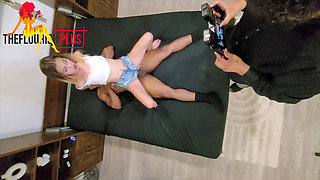 Bts of Production Shoot with Melia Avelin and Tysin Black