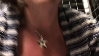 Desperate Cougar Does a Massive Pee in Dallas as Part of Her ‘pissing Around the World’ Collection!