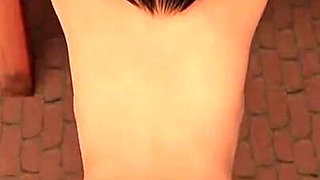 Beautiful Asian Girl Fuck Behind the House