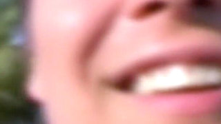 Busty Babe Likes Sex Outdoors