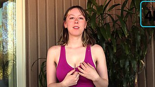 NAUGHTYNATURAL Hairy Yoga Babe XXX Solo