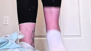67 Giantess in Dirty Socks Slowly Destroys Huge Plushie to Pieces Size 16 Destruction
