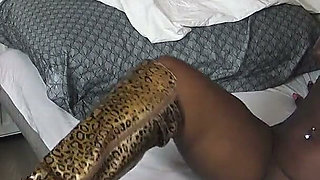 Boot Shine Slave of a Young Black Goddess