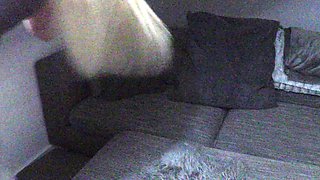 Beautiful teen brunette Jessica Sinn masturbates