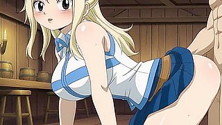 Fairy Tail Lucy My Sexy Stepsis Is At Home, The Night Will Be Long And Hot (family Sex) Anime Hentai Cartoon Japanese Naruto - Will Long, Sexy Lucy And Hentai Anime